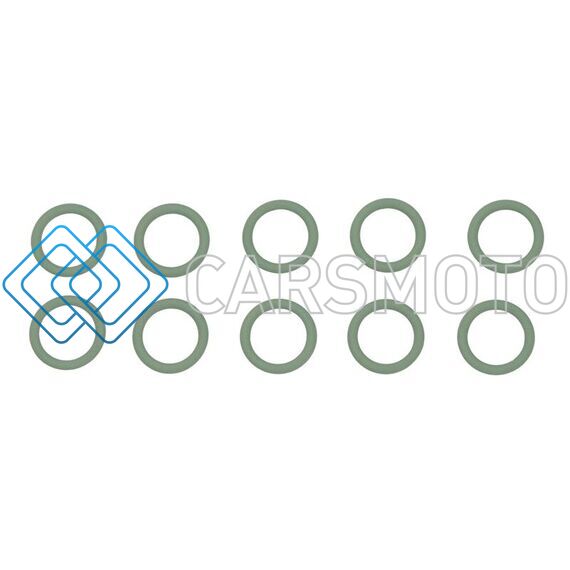DEATSCHWERKS 6-02-0312 REPLACEMENT O-RINGS FOR 3/8 INCH FEMALE EFI FITTINGS (6-02-0103, 6-02-0104)