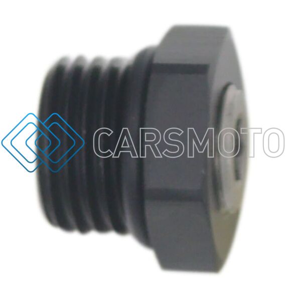 DEATSCHWERKS 6-02-0730-B 6AN ORB PLUG FITTING WITH 1/8" NPT PORT