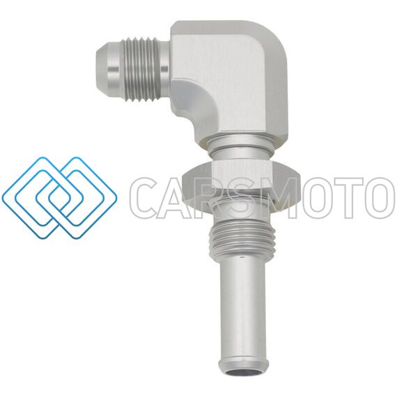 DEATSCHWERKS 6-02-0733 6AN TO 3/8" SINGLE HOSE BARB