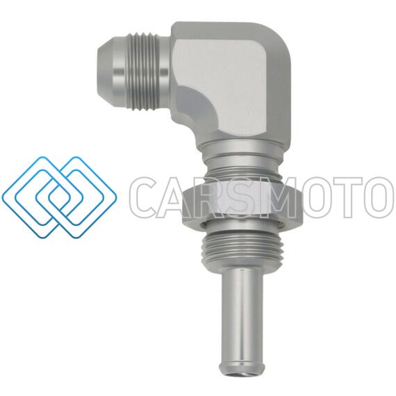 DEATSCHWERKS 6-02-0742 8AN TO 3/8" SINGLE HOSE BARB