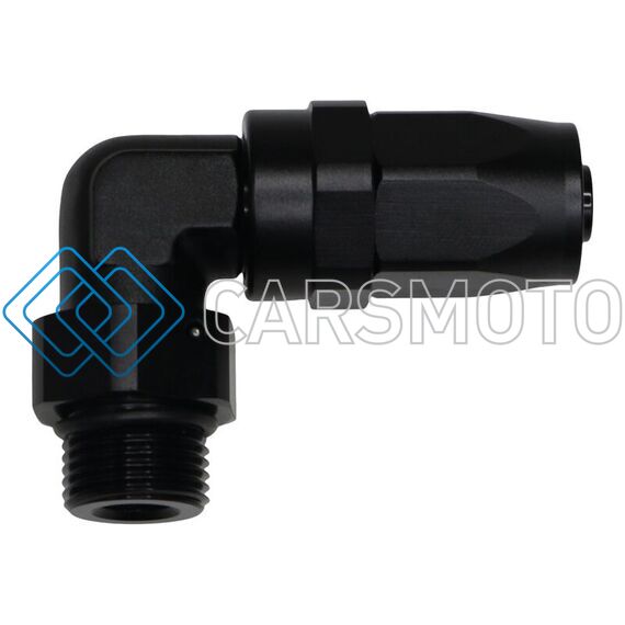 DEATSCHWERKS 6-02-0828-B 90-DEG. 8AN ORB SWIVEL CPE HOSE END