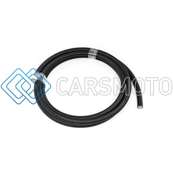 DEATSCHWERKS 6-02-0866-10 10 FT, 10AN BLACK NYLON BRAIDED PTFE HOSE