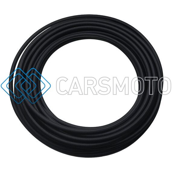 DEATSCHWERKS 6-02-0866-50 50 FT, 10AN BLACK NYLON BRAIDED PTFE HOSE