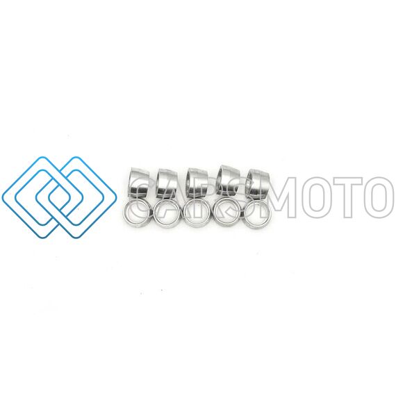 DEATSCHWERKS 6-02-0867 6AN PTFE HOSE END OLIVE (PACK OF 10)