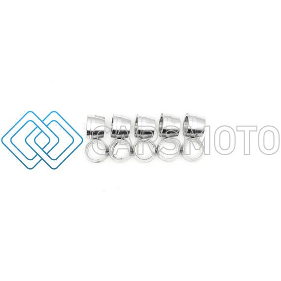 DEATSCHWERKS 6-02-0868 8AN PTFE HOSE END OLIVE (PACK OF 10)