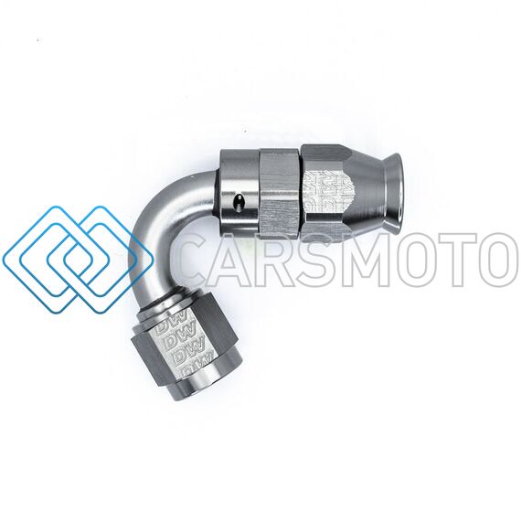 DEATSCHWERKS 6-02-0872 120-DEG. 6AN SWIVEL PTFE HOSE END