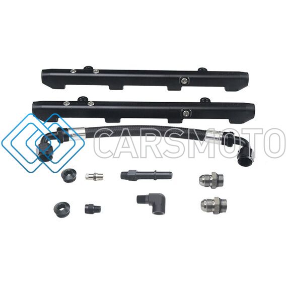 DEATSCHWERKS 7-307 F-150 COYOTE 5.0 FUEL RAILS W/ CROSSOVER