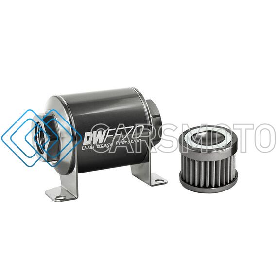 DEATSCHWERKS 8-03-070-040K 10AN FEMALE, 40 MICRON, 70MM IN-LINE FUEL FILTER KIT