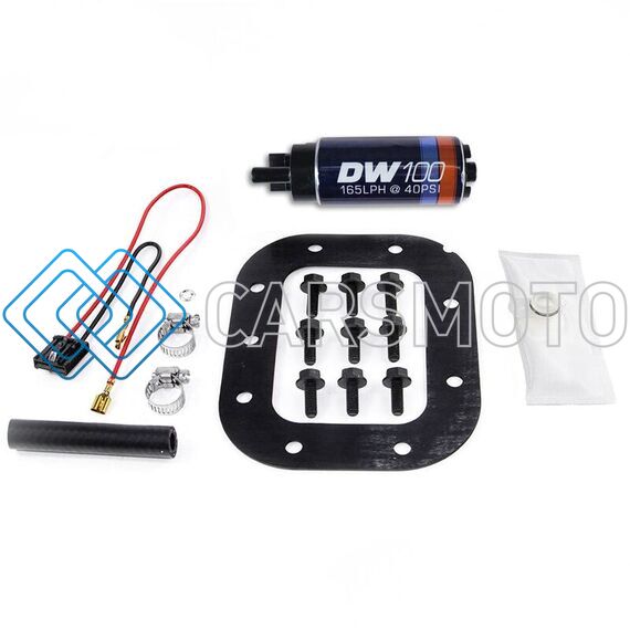DEATSCHWERKS 9-101-1027 165LPH IN-TANK FUEL PUMP W/ 9-1027 INSTALL KIT