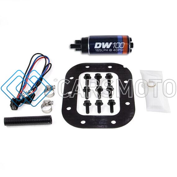 DEATSCHWERKS 9-101-1029 165LPH IN-TANK FUEL PUMP W/ 9-1029 INSTALL KIT