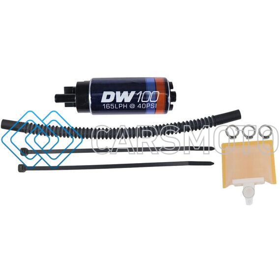 DEATSCHWERKS 9-101-1065 165PH IN-TANK FUEL PUMP W/ 9-1065 INSTALL KIT