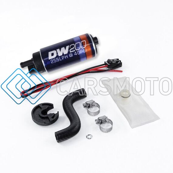 DEATSCHWERKS 9-201-1014 255LPH IN-TANK FUEL PUMP W/ 9-1014 INSTALL KIT