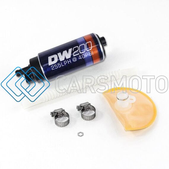 DEATSCHWERKS 9-201-1019 255LPH IN-TANK FUEL PUMP W/ 9-1019 INSTALL KIT