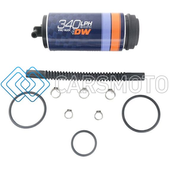 DEATSCHWERKS 9-355-1025 340LPH IN-TANK FUEL PUMP W/ 9-1025 INSTALL KIT
