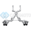 AKRAPOVIC ME-BM/T/5 ВЫХЛОПНАЯ СИСТЕМА EVOLUTION LINE CAT-BACK TITANIUM ДЛЯ BMW M6 (F12 / F13)