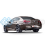 AKRAPOVIC ME-BM/T/6H ВЫХЛОПНАЯ СИСТЕМА EVOLUTION LINE CAT-BACK TITANIUM ДЛЯ BMW M6 GRAN COUPE (F06)