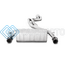 AKRAPOVIC MTP-BM/SS/3H ВЫХЛОПНАЯ СИСТЕМА EVOLUTION LINE CAT-BACK SS С НАСАДКАМИ CARBON ДЛЯ BMW M140I (F21)