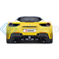 AKRAPOVIC MTP-FE488H ВЫХЛОПНАЯ СИСТЕМА SLIP-ON LINE (TITANIUM) С НАСАДКАМИ CARBON ДЛЯ FERRARI 488 GTB / 488 SPYDER