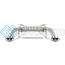 AKRAPOVIC S-AUR8SO3-T ВЫХЛОПНАЯ СИСТЕМА SLIP-ON LINE (TITANIUM) С НАСАДКАМИ CARBON / TITANIUM ДЛЯ AUDI R8 5.2 FSI