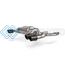 AKRAPOVIC S-BM/T/32H ВЫХЛОПНАЯ СИСТЕМА SLIP-ON (TITANIUM) ДЛЯ BMW M240I / M440I (G42) (ДЛЯ УСТАНОВКИ ТРЕБУЕТСЯ BMW АРТ. 18 30 8 686 640)