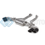 AKRAPOVIC S-BM/T/35H ВЫХЛОПНАЯ СИСТЕМА SLIP-ON (TITANIUM) С НАСАДКАМИ CARBON ДЛЯ BMW X5M / X6M (РЕСТАЙЛИНГ)