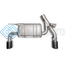 AKRAPOVIC S-BM/T/6H ВЫХЛОПНАЯ СИСТЕМА SLIP-ON (TITANIUM) С OPF ДЛЯ BMW 340I (F30 / F31) / 440I (F32 / F33 / F36)