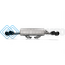 AKRAPOVIC S-BM/T/9H ВЫХЛОПНАЯ СИСТЕМА SLIP-ON (TITANIUM) С НАСАДКАМИ CARBON ДЛЯ BMW Z4 M40I (G29)