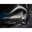 AKRAPOVIC S-PO991SO-HT/1 ВЫХЛОПНАЯ СИСТЕМА SLIP-ON LINE (TITANIUM) С НАСАДКАМИ TITANIUM ДЛЯ PORSCHE 911 CARRERA S/4/4S/GTS (991)