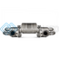 AKRAPOVIC S-PO/TI/18/1 ВЫХЛОПНАЯ СИСТЕМА SLIP-ON RACE LINE (TITANIUM) ДЛЯ PORSCHE CAYMAN GT4 (718) (БЕЗ НАСАДОК)