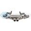 AKRAPOVIC S-PO/TI/23 ВЫХЛОПНАЯ СИСТЕМА SLIP-ON RACE LINE (TITANIUM) С НАСАДКАМИ TITANIUM ДЛЯ PORSCHE 911 GT3 / GT3 RS (992)