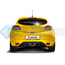 AKRAPOVIC S-RE/T/1 ВЫХЛОПНАЯ СИСТЕМА EVOLUTION LINE CAT-BACK TITANIUM И НАСАДКАМИ CARBON ДЛЯ RENAULT MEGANE COUPE RS