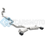 AKRAPOVIC S-VW/T/1 ВЫХЛОПНАЯ СИСТЕМА EVOLUTION LINE (TITANIUM) С КАТАЛИЗАТОРОМ И НАСАДКАМИ CARBON ДЛЯ VW GOLF GTI (VII)