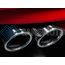 AKRAPOVIC TP-T/S/5 НАСАДКИ НА ГЛУШИТЕЛЬ TITANIUM ДЛЯ BMW M5 (F10)