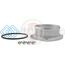 WAGNER TUNING 001002157-SET 76MM CONNECTION FLANGE