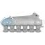 WAGNER TUNING 160001006.B58 2020+ TOYOTA SUPRA GR (MK5) CAST ALUMINUM INTAKE MANIFOLD