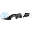 AKRAPOVIC DI-BM/CA/1 ЗАДНИЙ ДИФФУЗОР CARBON (МАТОВЫЙ) ДЛЯ BMW M4 (F82/F83)  