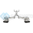 AKRAPOVIC E-ME/T/3 EVOLUTION LINK PIPE TITANIUM ДЛЯ MERCEDES C63 AMG (C205)