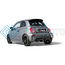 AKRAPOVIC M-FI/SS/1H ВЫХЛОПНАЯ СИСТЕМА (СТАЛЬ) ДЛЯ FIAT ABARTH 500/595C/TURISMO 1.4L