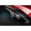 AKRAPOVIC S-AR/TI/7H ВЫХЛОПНАЯ СИСТЕМА SLIP-ON (TITANIUM) С НАСАДКАМИ TITANIUM / CARBON ДЛЯ ALFA ROMEO GIULIA QUADRIFOGLIO
