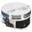 JE PISTONS 105041 350 SBC FLAT TOP SET OF 8 PISTONS
