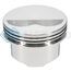 JE PISTONS 116855 350 SBC FLAT TOP SET OF 8 PISTONS