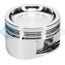 JE PISTONS 186239 VW 2.0L 8V JH KIT SET OF 4 PISTONS