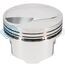 JE PISTONS 281919 502 BBC 4.5IN BORE +1CC DOME REPLACEMENT SET OF 8 PISTONS