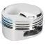 JE PISTONS 297814 BBC BLOWN ALKY DM SET OF 8 PISTONS