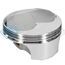 JE PISTONS 301450 SBC 400 FSR DOME SET OF 8 PISTONS