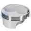 JE PISTONS 301450 SBC 400 FSR DOME SET OF 8 PISTONS