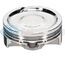 JE PISTONS 312041 LS ASYM DISH/INV DM SET OF 8 PISTONS