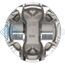 JE PISTONS 314449 SUB WRX EJ205 79MM STR 92MM BORE CR 9.5 KIT SET OF 4 PISTONS