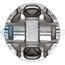 JE PISTONS 325251 SUB STI EJ257 BLOCK  W/ EJ20 HEAD 100MM BORE 0.25 OVERSIZE CR 9.5 KIT SET OF 4 PISTONS