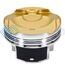 JE PISTONS 361314 ULTRA SERIES SUBARU FA20DIT 86MM BORE 10.0:1 CR SET OF 4 PISTONS